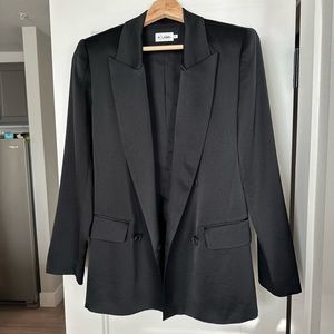The Reset Satin Blazer XS